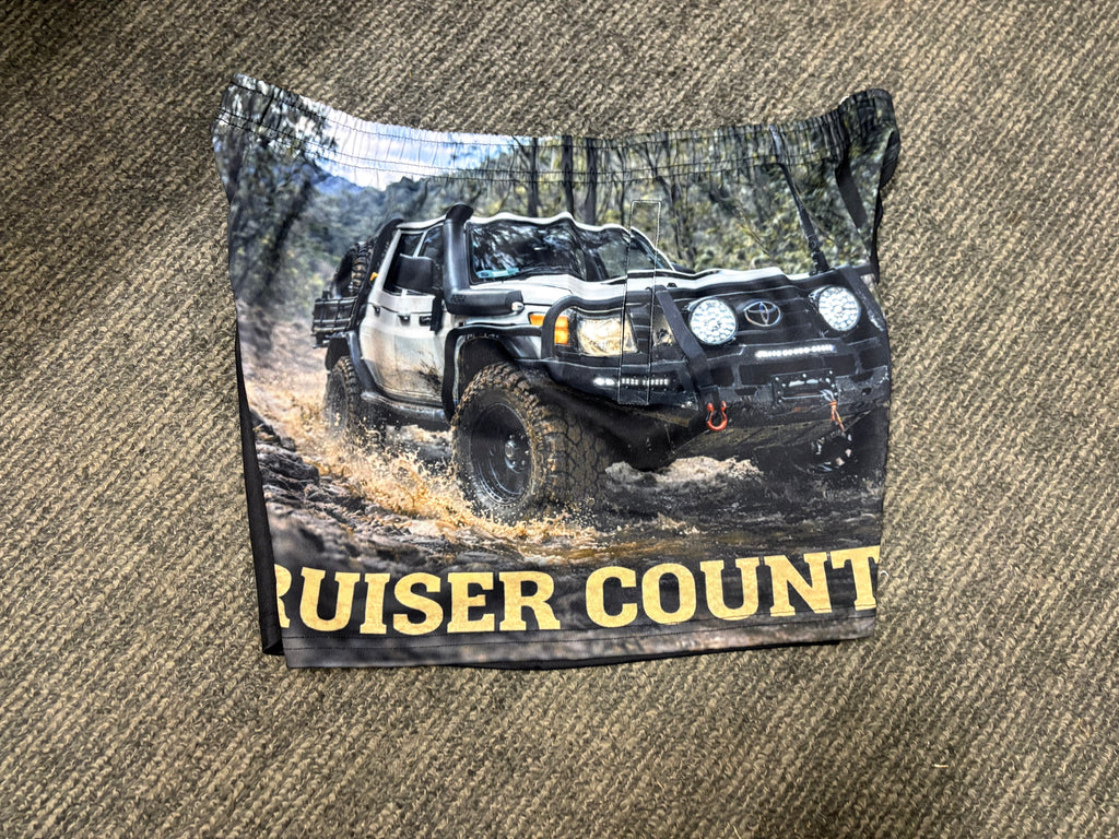 Footy shorts - cruiser country