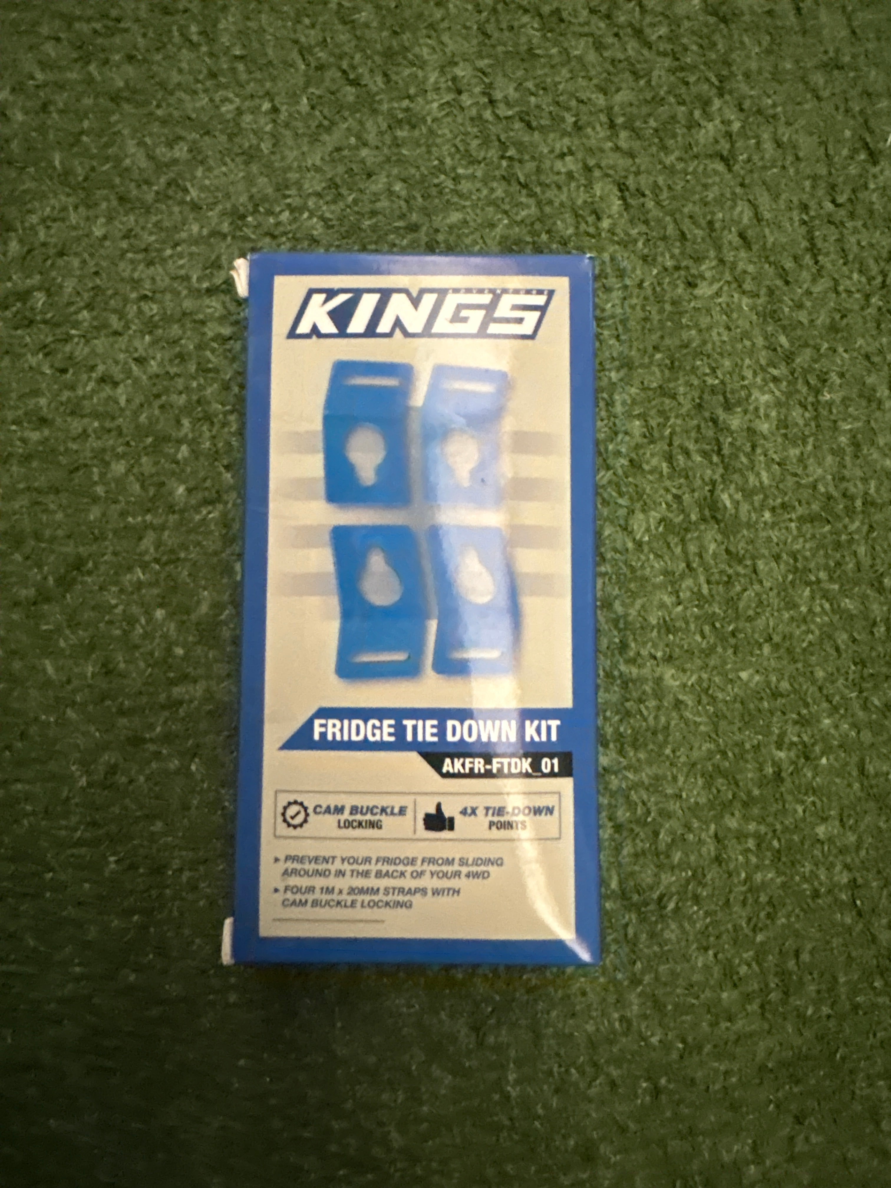 Fridge tie down kit
