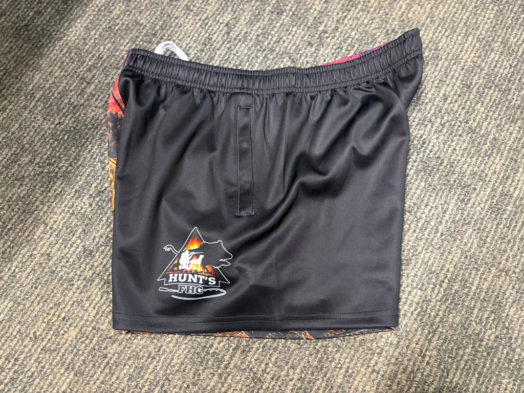 Footy shorts - Hunts pig