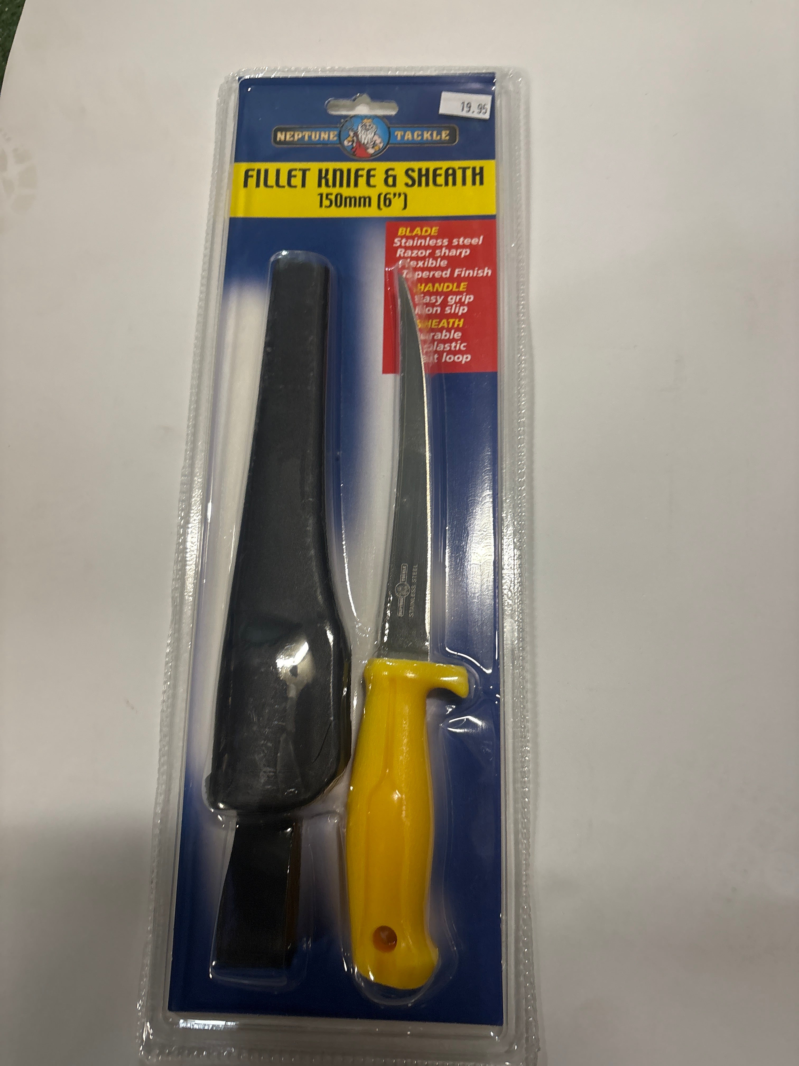 Fillet knife and sheath