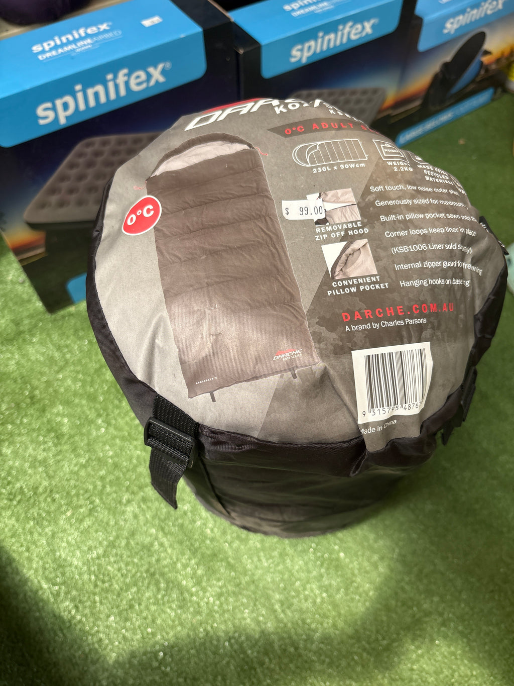 Darche sleeping bag black