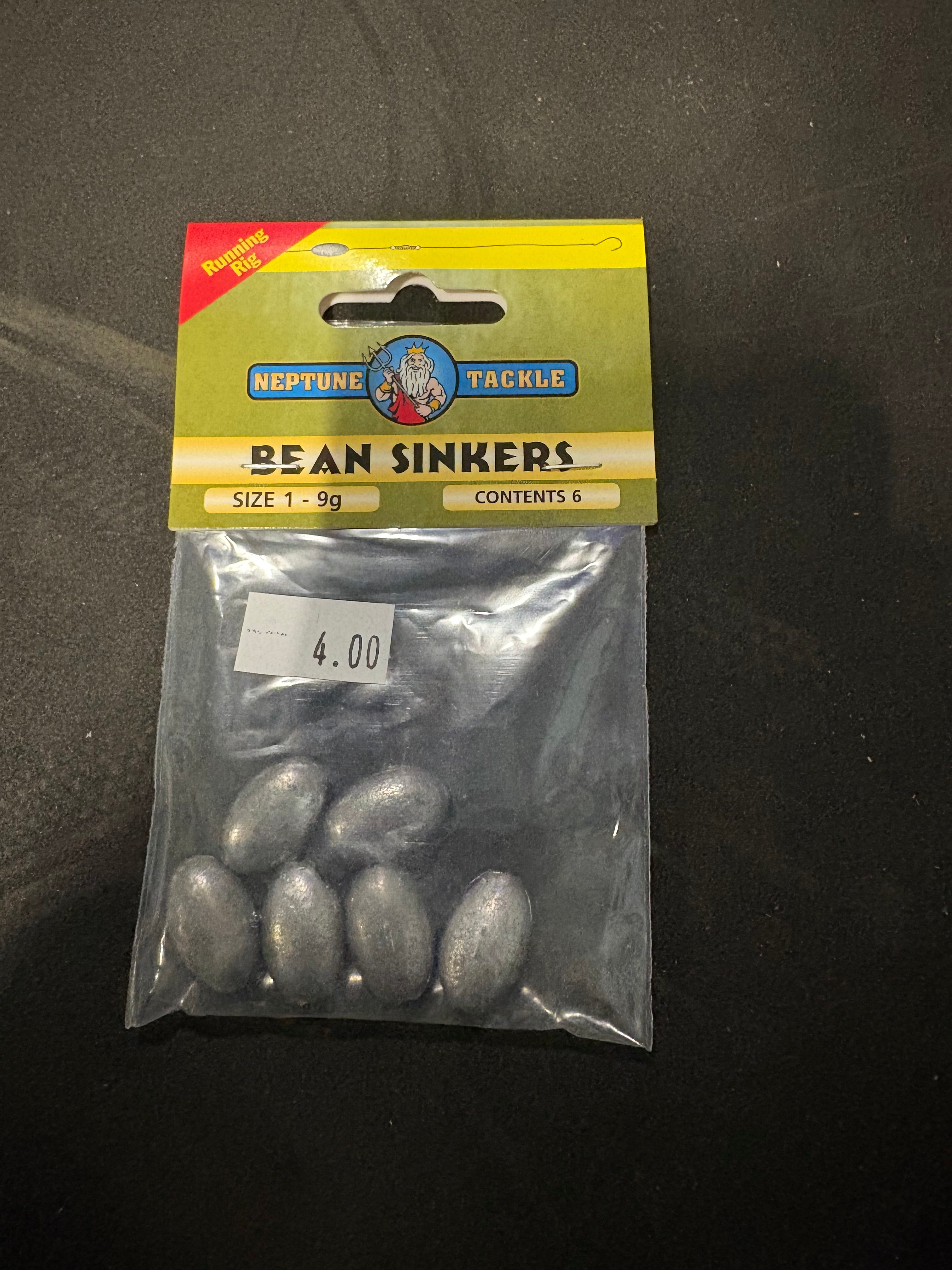 BEAN SINKERS size1-9g 6pk