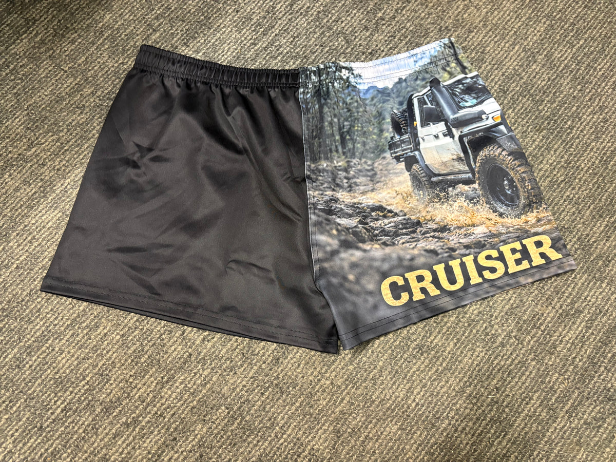 Footy shorts - cruiser country