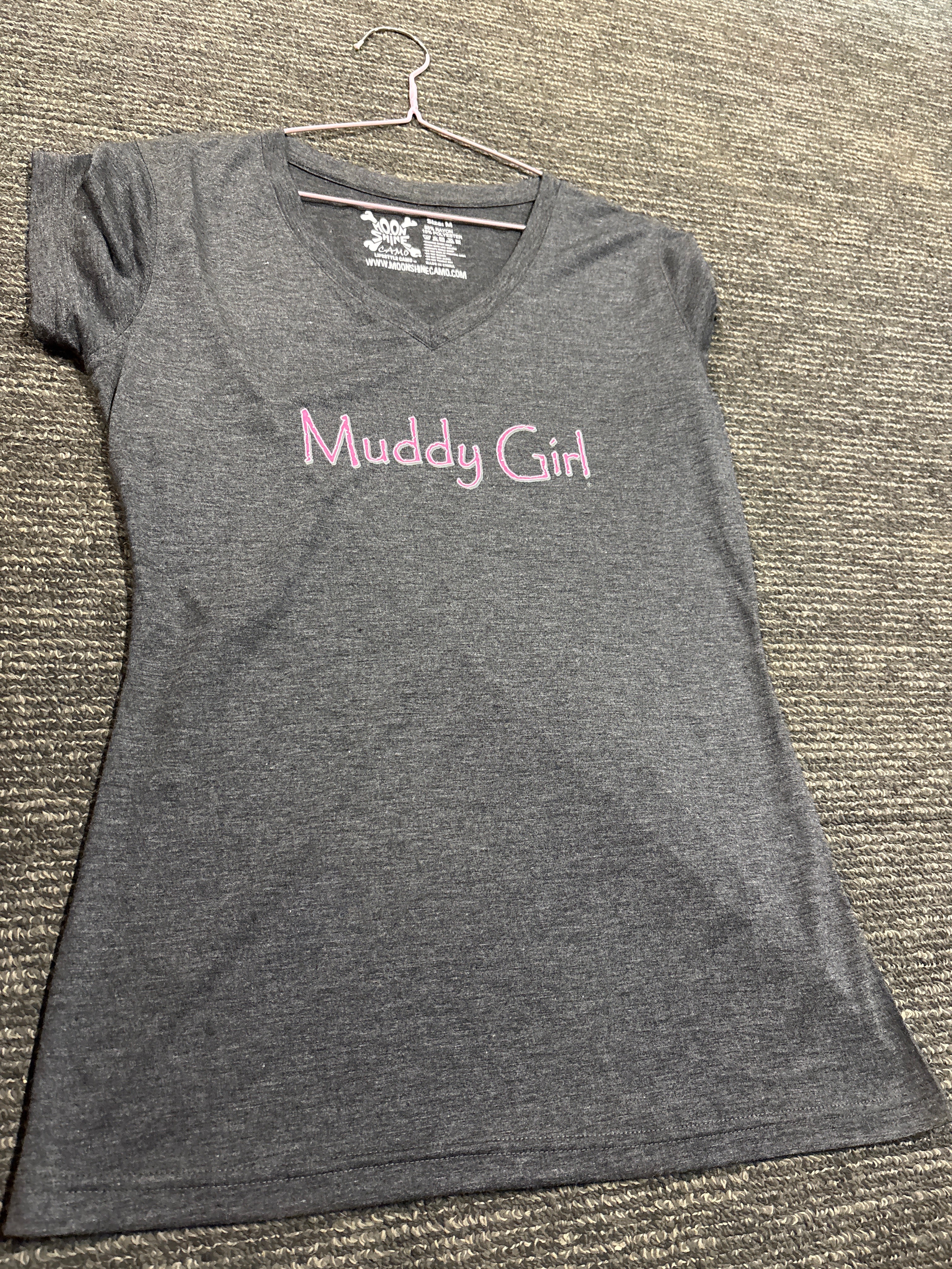 Muddy girl t -v neck