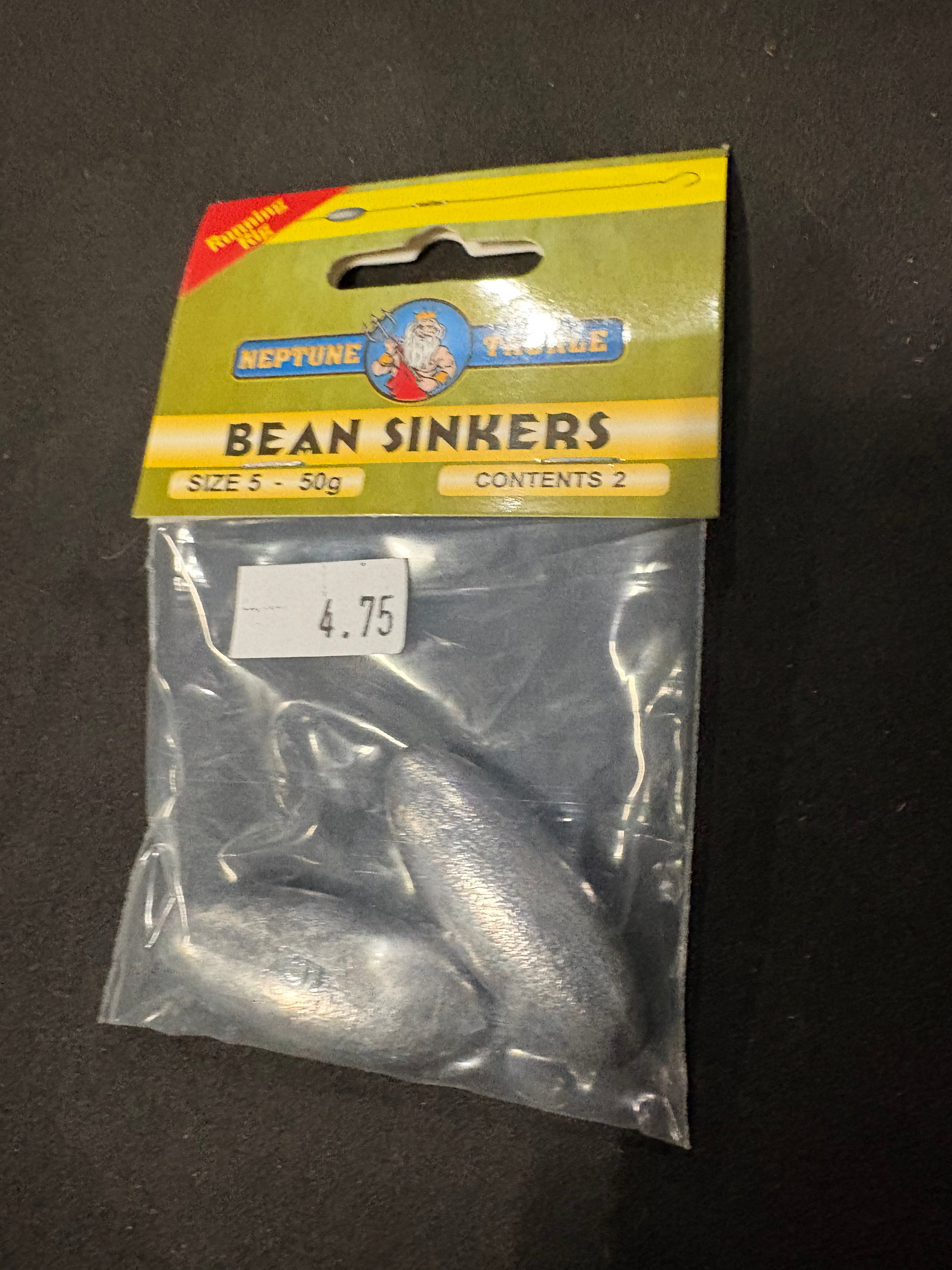 BEAN SINKERS size 5-50g 2pk