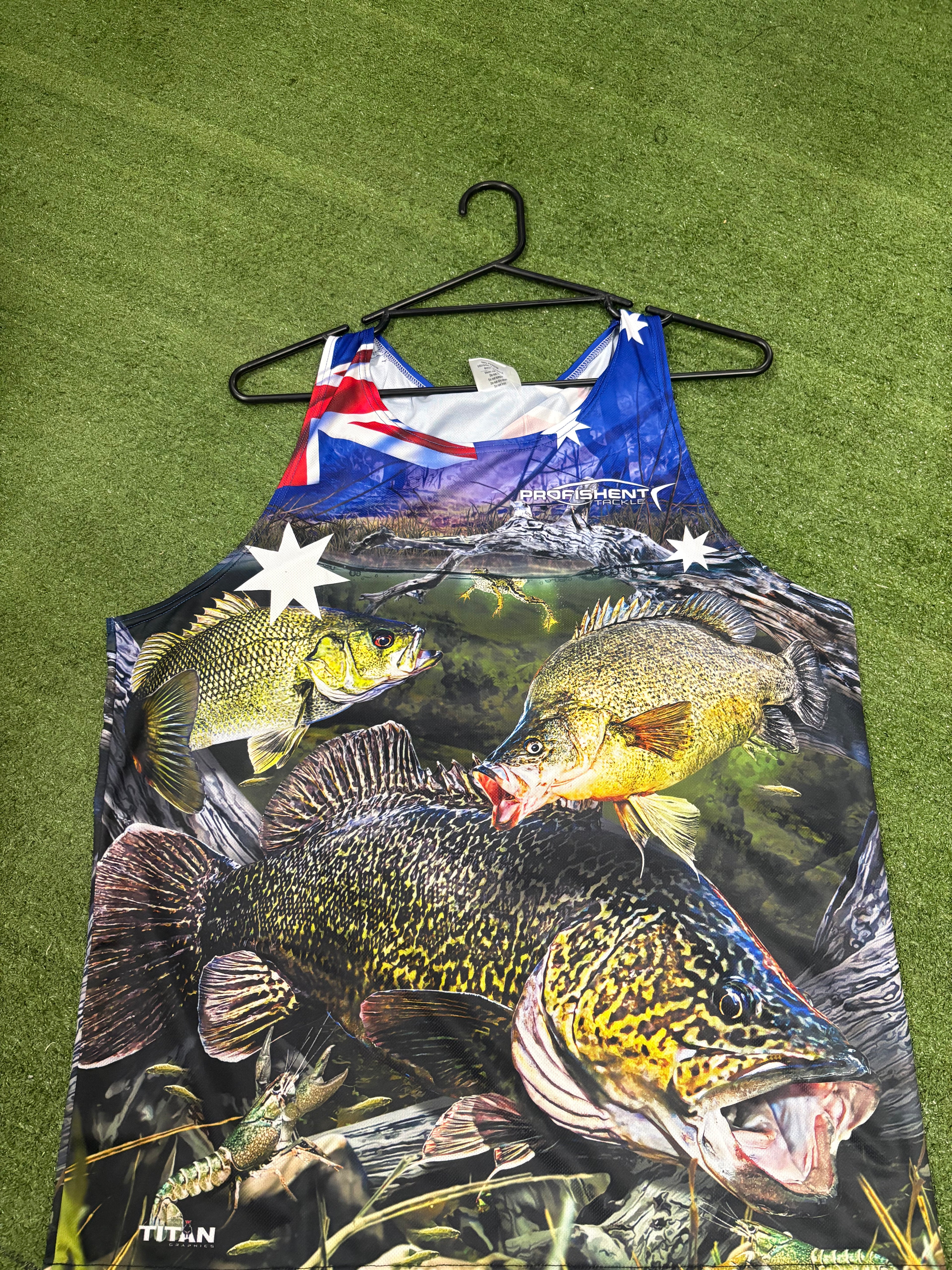 Ozfishing singlet