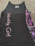 Muddy girl black singlet