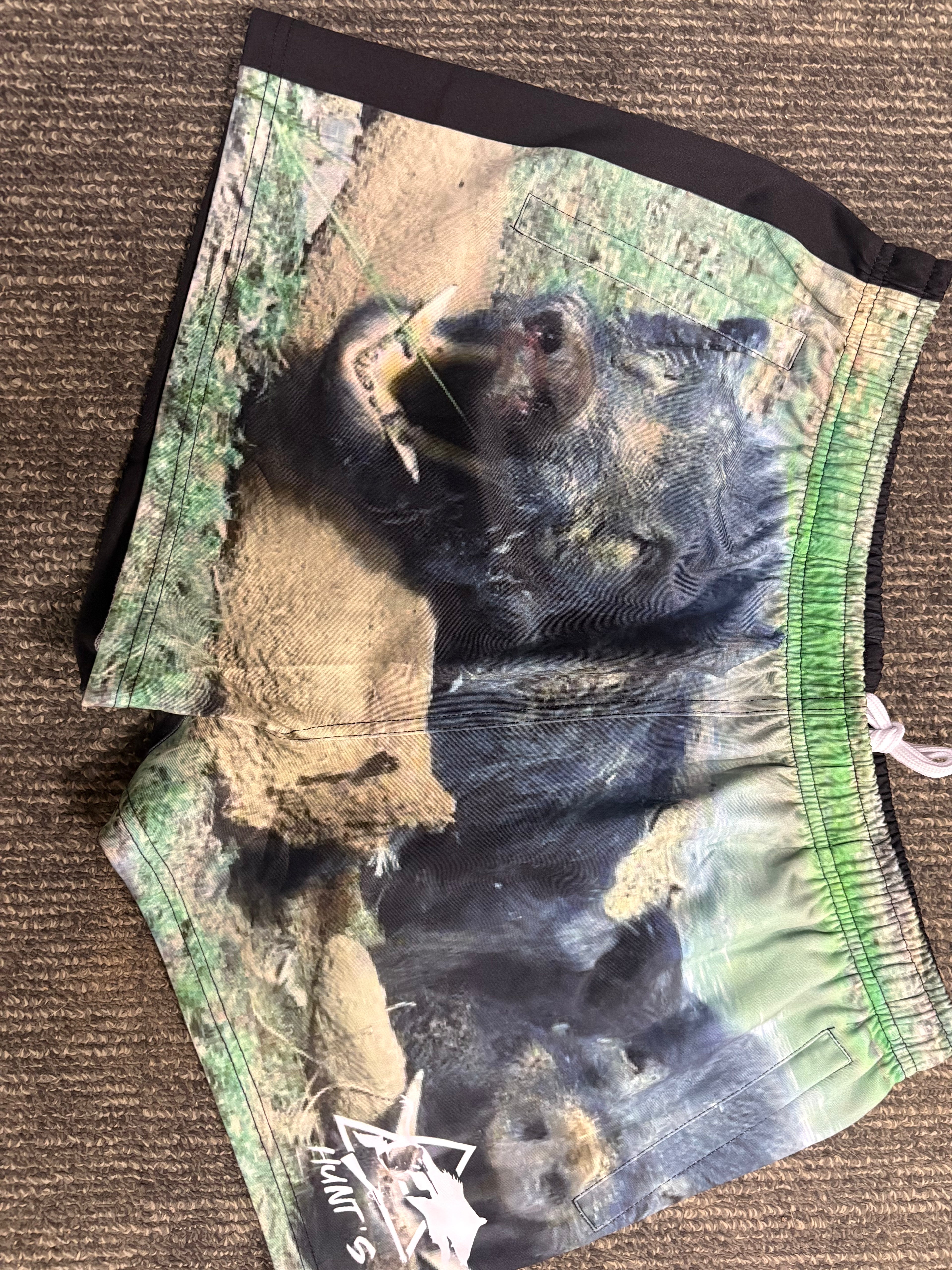 Footy Shorts with zip pockets