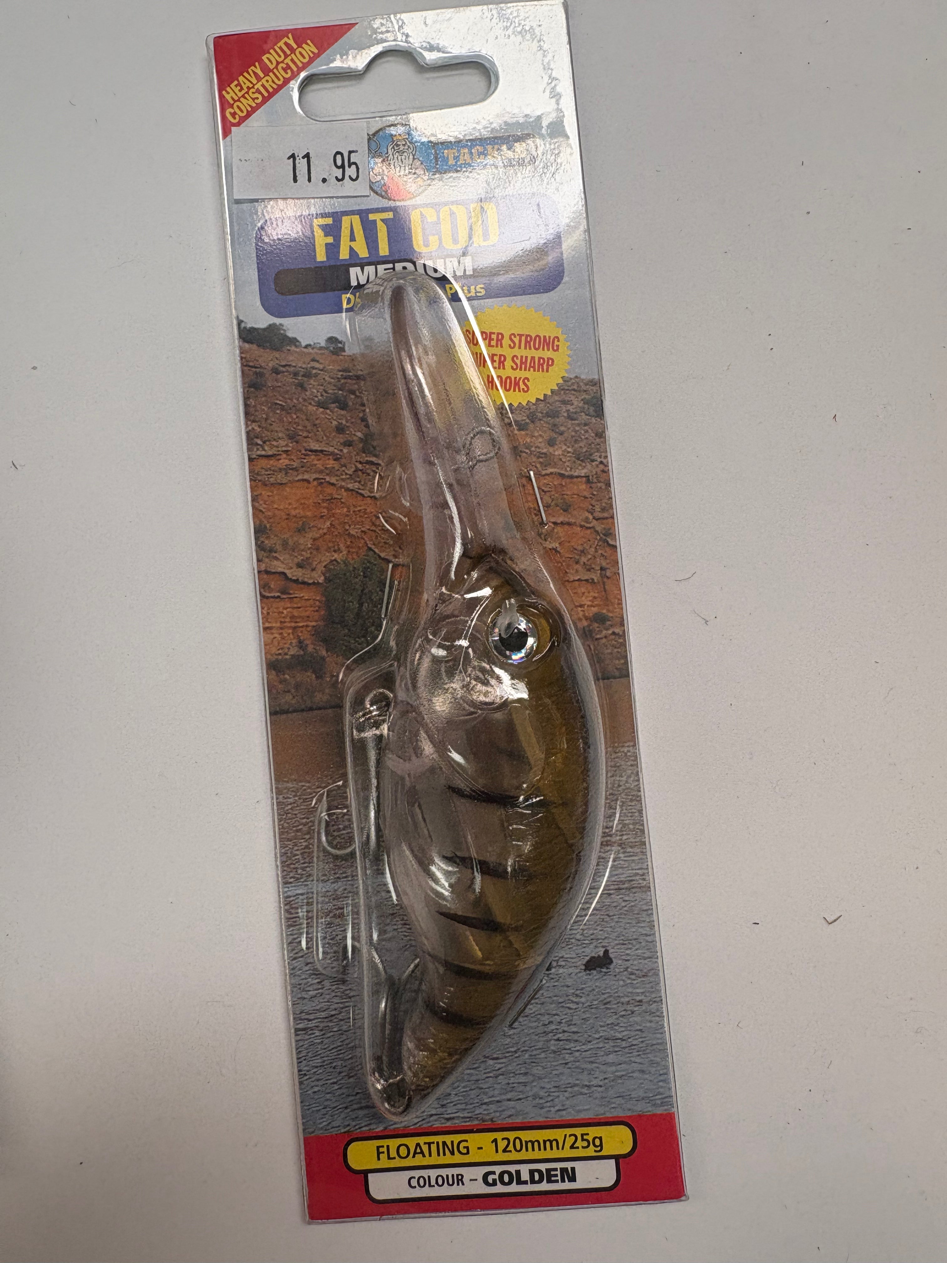Fat cod lure - small