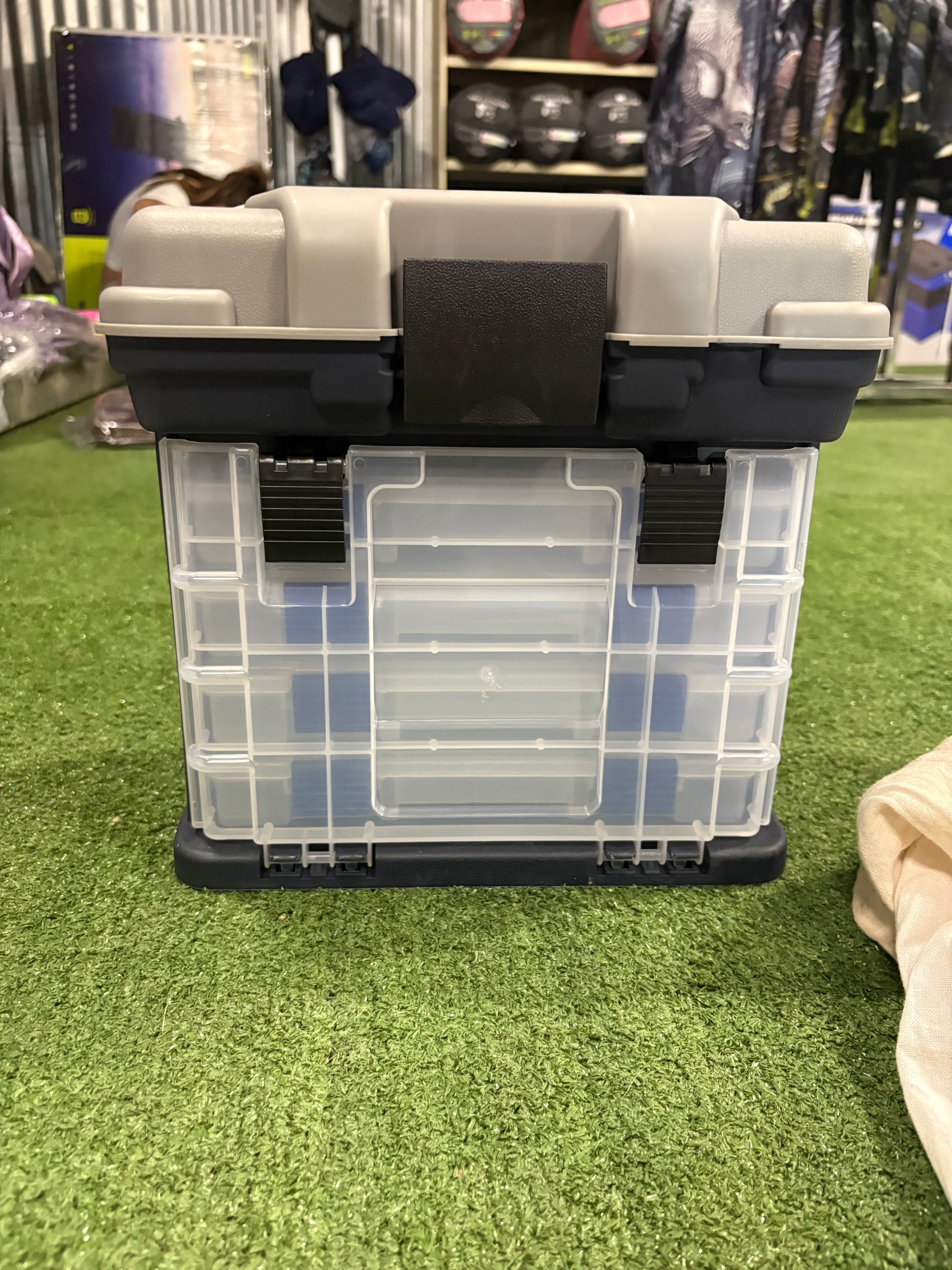 Hard plastic Tackle box