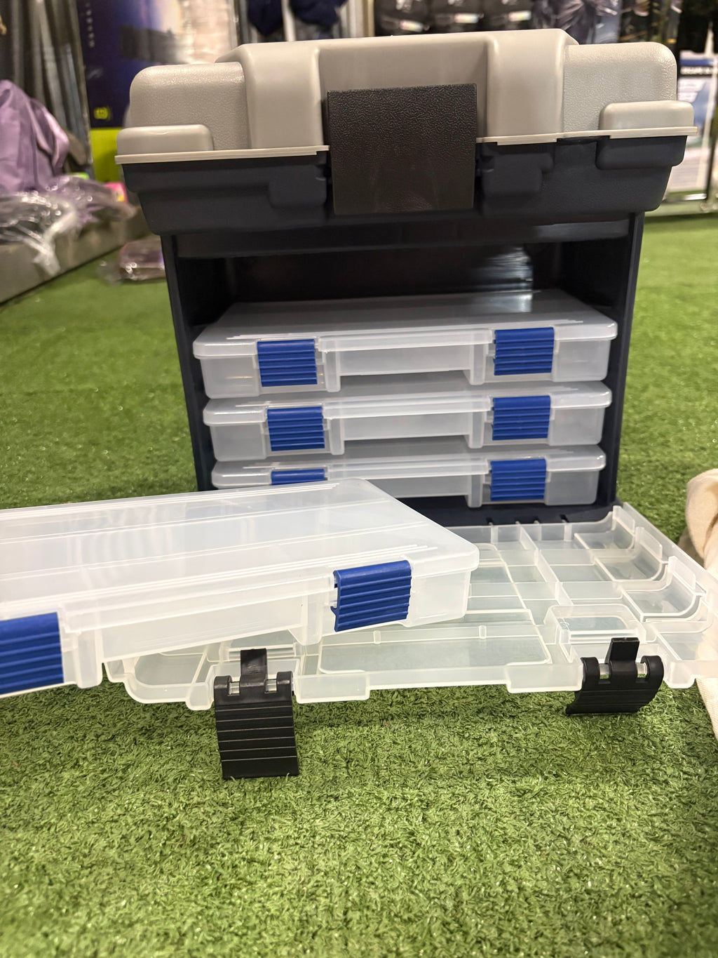 Hard plastic Tackle box