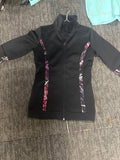 Pink and black camo activewear jacket