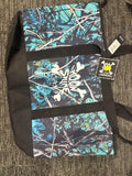 Blue camo tote bag