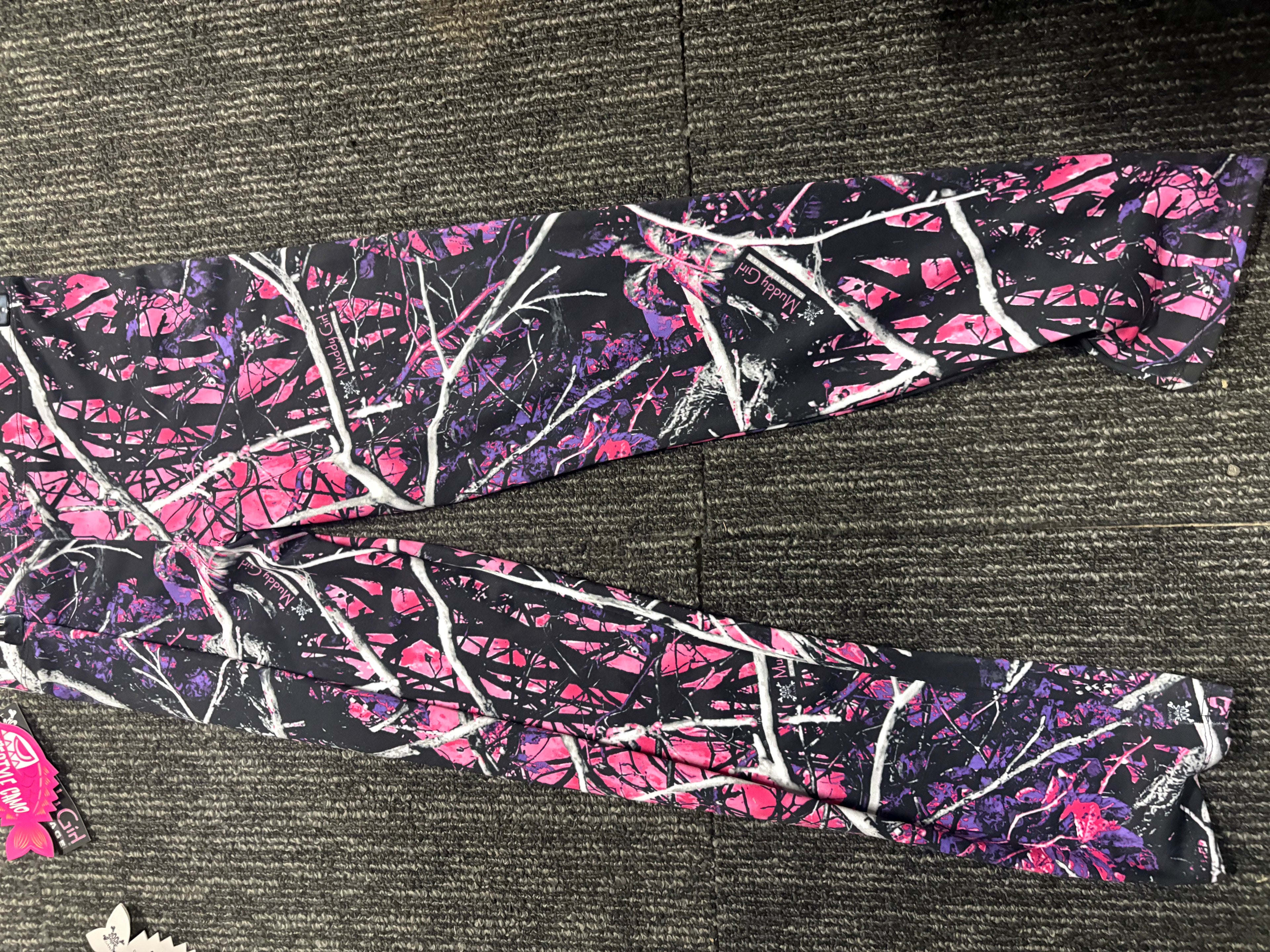 Kids camo full length leggings