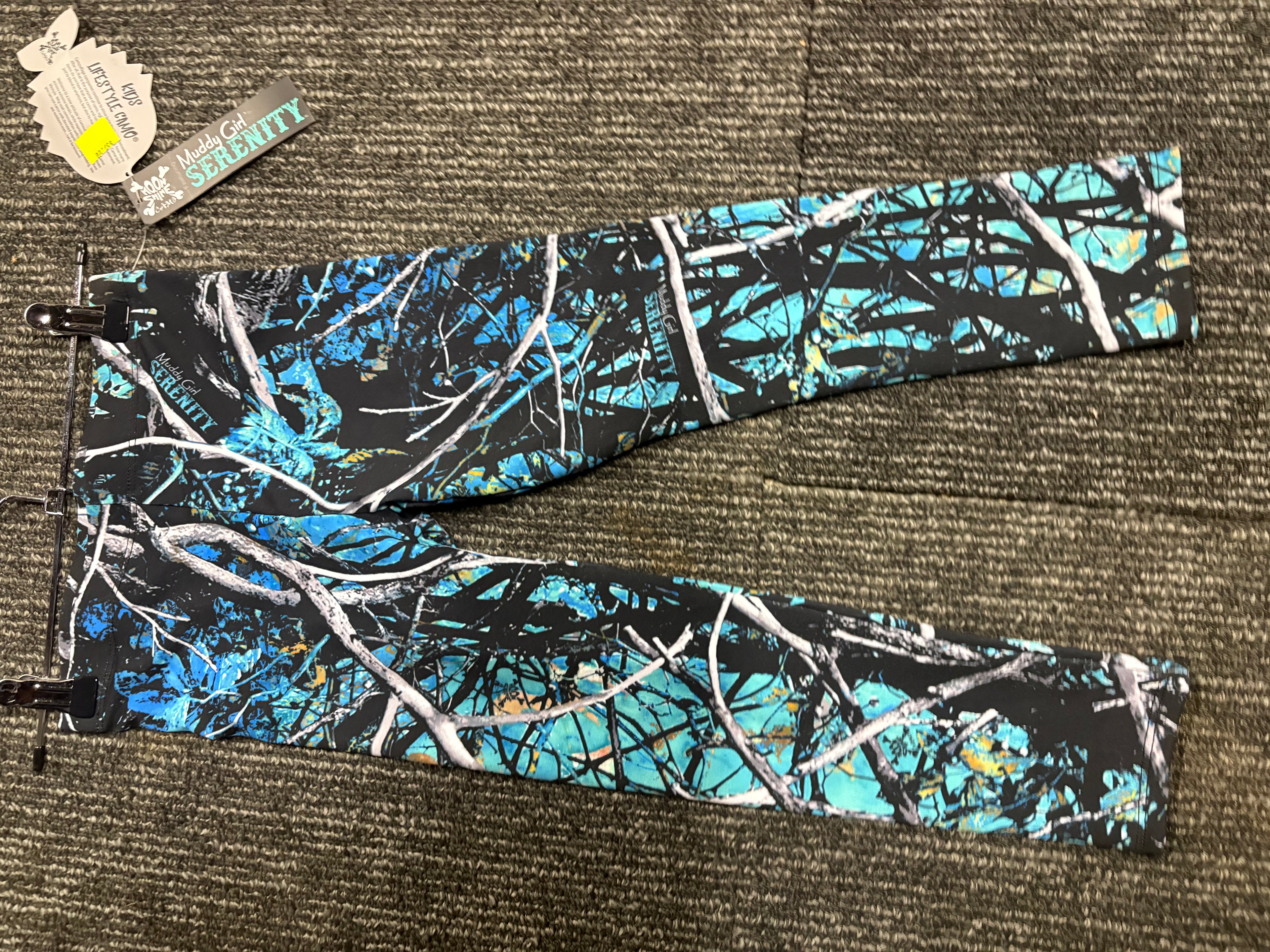 Kids camo full length leggings