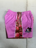 Footy shorts - pink horse