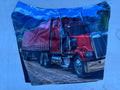 Footy shorts - red truck