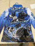 Fishing shirt - fish/2dogs - Kids