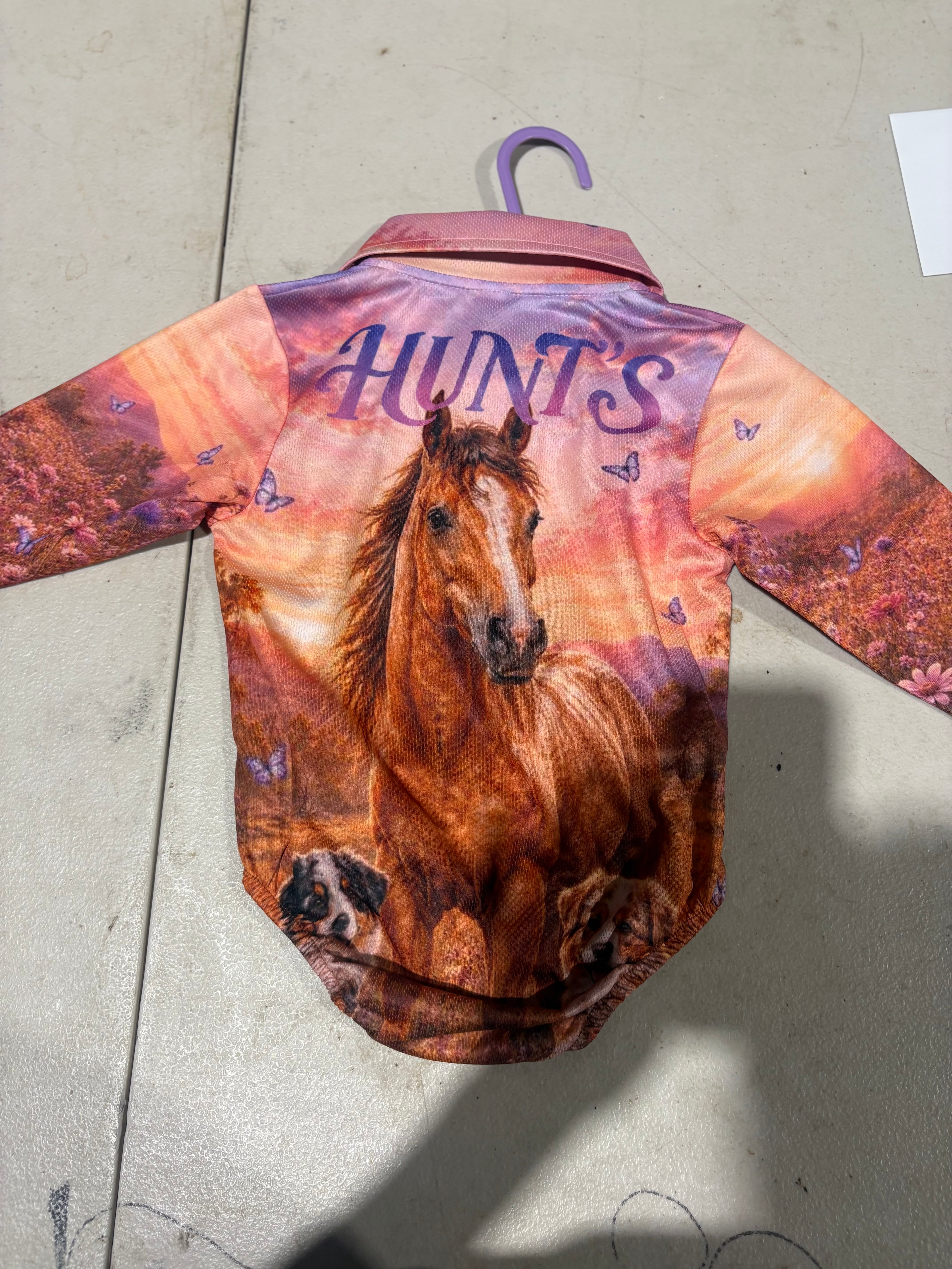Romper - horse