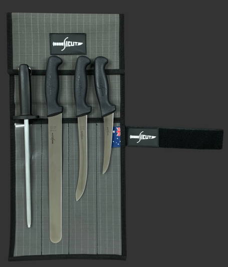 SICUT FISHERMAN PACKAGE BLACK HANDLE